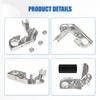 926-603 New Positive Battery Terminal With 3 Nuts For Ford Chevy Dodge Super Duty F-250 F-350 F-450 1500 Silverado Pick Up Truck
