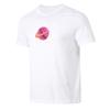 Sports Lifestyle Series Logo Round Neck Breathable Casual Short Sleeve T-Shirt Men T-Shirts White HJ3465-100