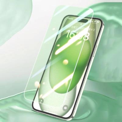 Зеленое закаленное стекло для iPhone 15 14 13 12 11 Pro Max Plus Mini Защитная пленка для глаз для iPhone15 15pro Film