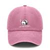 Unisex Baseball Cap - Let Me Sleep Panda Print Lightweight Breathable Adjustable Hat For Casual Outings & Travel