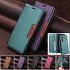 Flip Leather Wallet Mobile Phone Protective Case for Samsung Galaxy S25 Plus S24 FE S23 S22 S21 S20 Ultra A16 A56 Magnetic Cover