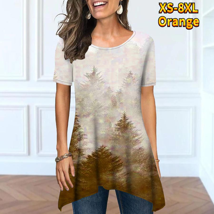 Женская футболка с коротким рукавом и открытым круглым вырезом в стиле ретро, летние свободные топы для свиданий, бизнес-футболка с коротким рукавом XS-8XL