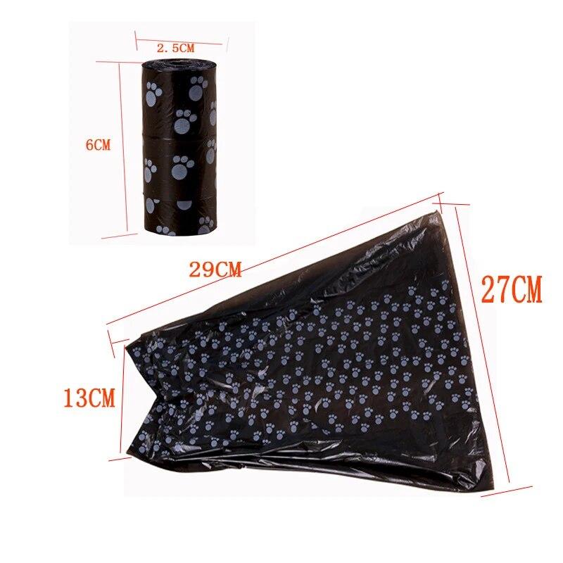 5 рулонов, 75 шт., разлагаемые мешки для мусора для домашних животных, уличный домашний чистый сменный мешок для мусора, мешок для мусора для собак, кошек, органайзер для очистки, сменный мешок для мусора