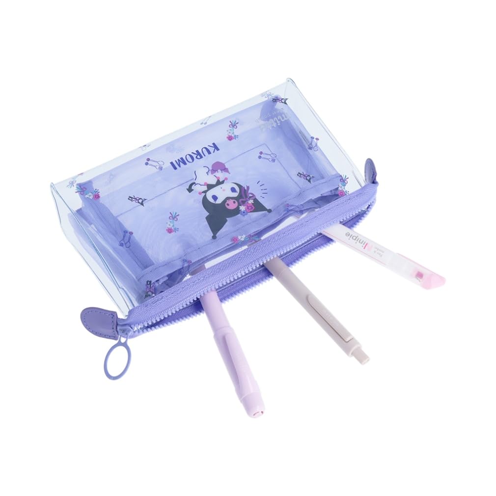 Sunstar Stationery Sanrio Character Pouch Clear Mitte Kuromi S2332701