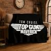 Классический фильм Top Gun Знак Том Круз Фланелевое одеяло Мягкое теплое плед для спальни гостиной кровати путешествий пикника подарок