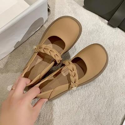 Модные туфли Мэри Джейн для женщин в японском стиле Лолита с круглым носком, женские туфли-лодочки в готическом стиле на среднем каблуке, платформа, обувь Beau Today Young