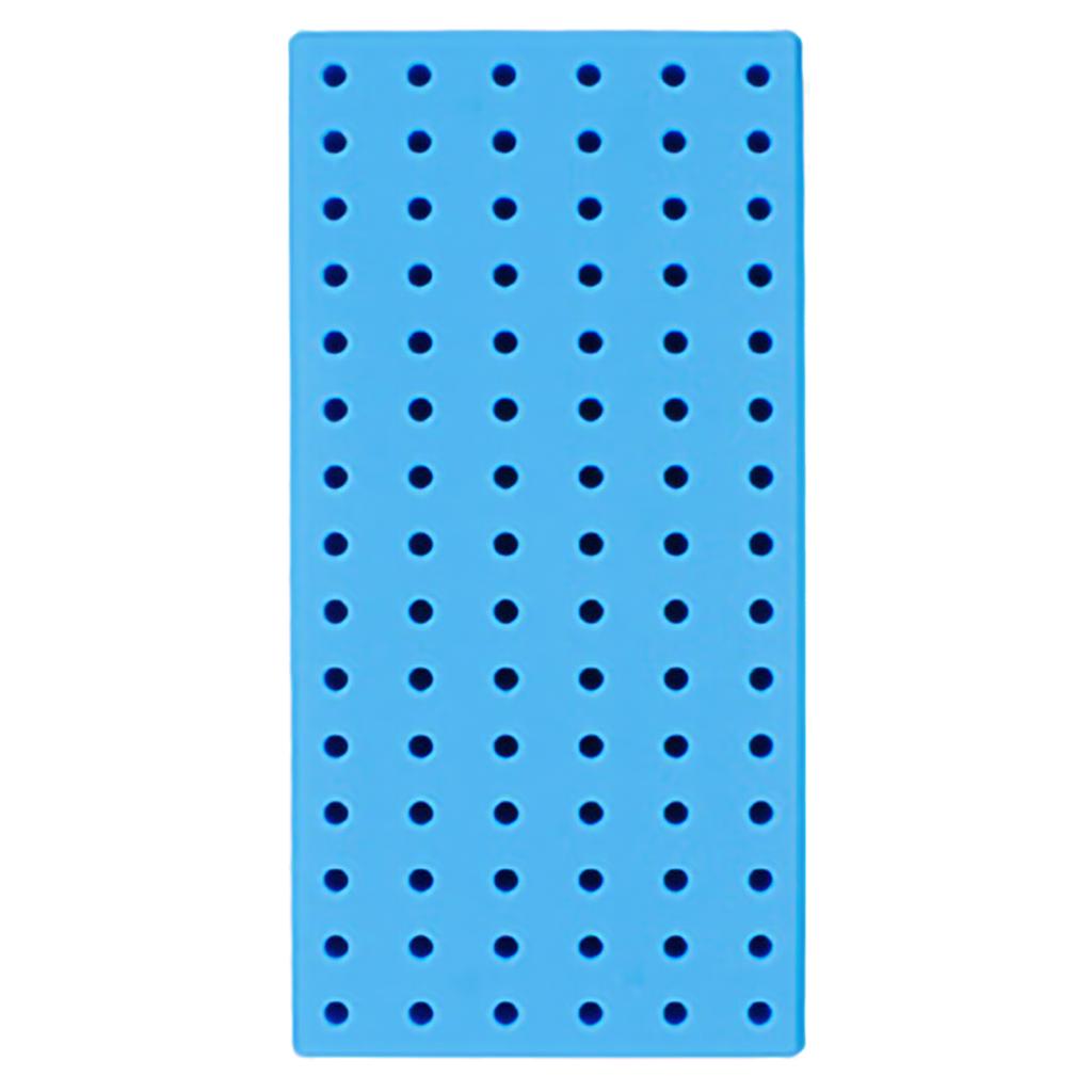 Ящик для хранения инструментов для эффективной организации, многоотверстийный дизайн, держатель для сверл, лоток для мастерских и любителей делать все своими руками