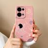 Цветочный чехол для Oppo Reno 13 Pro 13F Улучшенная защита камеры Мягкий чехол из жидкого силикона для телефона Oppo Reno13 Pro 13FS Чехлы