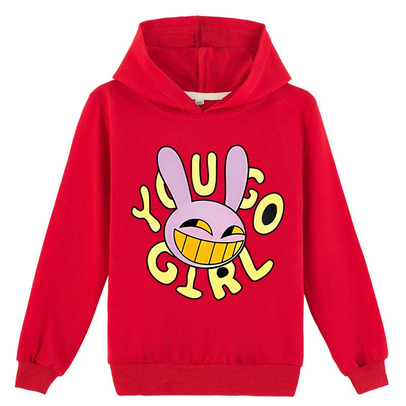 Kids 3D Hoodie TTHE AMAZING DIGITAL CIRCUS Pullover Children Sweater