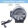 6" Plastic Ventilation Exhaust Fan Compact 150mm Plastic Ventilator Fan Simple Install for Improved Home Air Quality