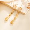 Ingemark Punk Elegant Irregular Geometry Drop Earrings for Women Trendy Metal Pierced Long Dangle Earrings 2026 New Year Jewelry
