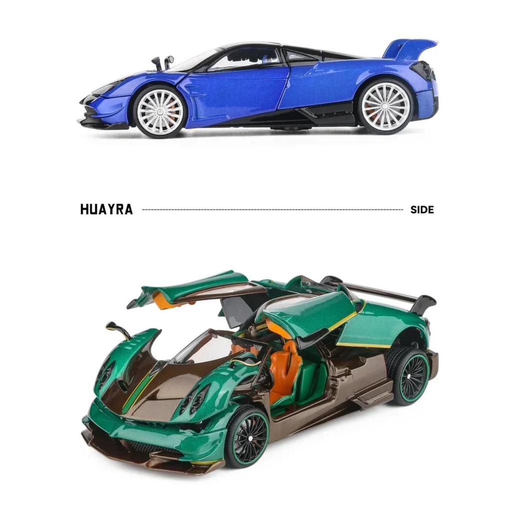 1/32 Pagani Huayra Supercar Alloy Model Car Toy Diecasts Metal Casting Sound and Light Car Toys for Children Vehicle