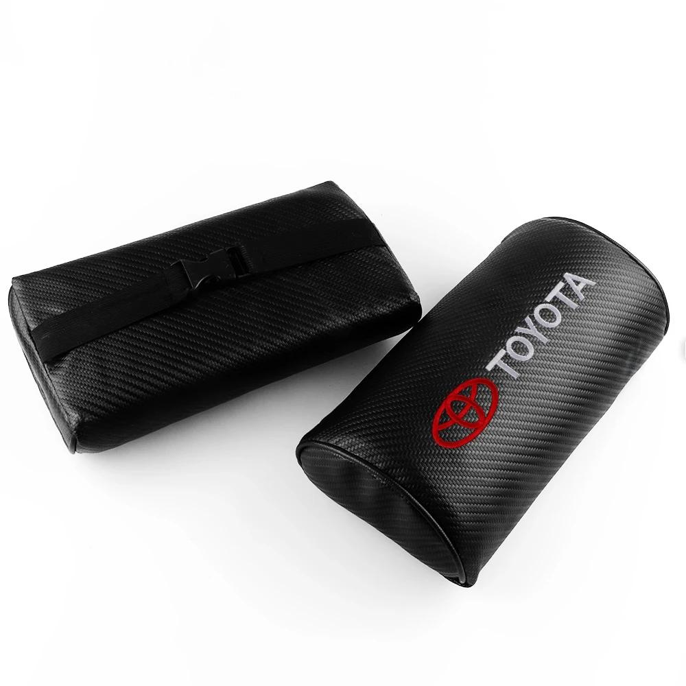 Car Seat Head Support Pillow Auto Headrest Neck Support Protect For Toyota Avalon Mirai Avensis Prado Hilux VVT-I 4WD Corolla