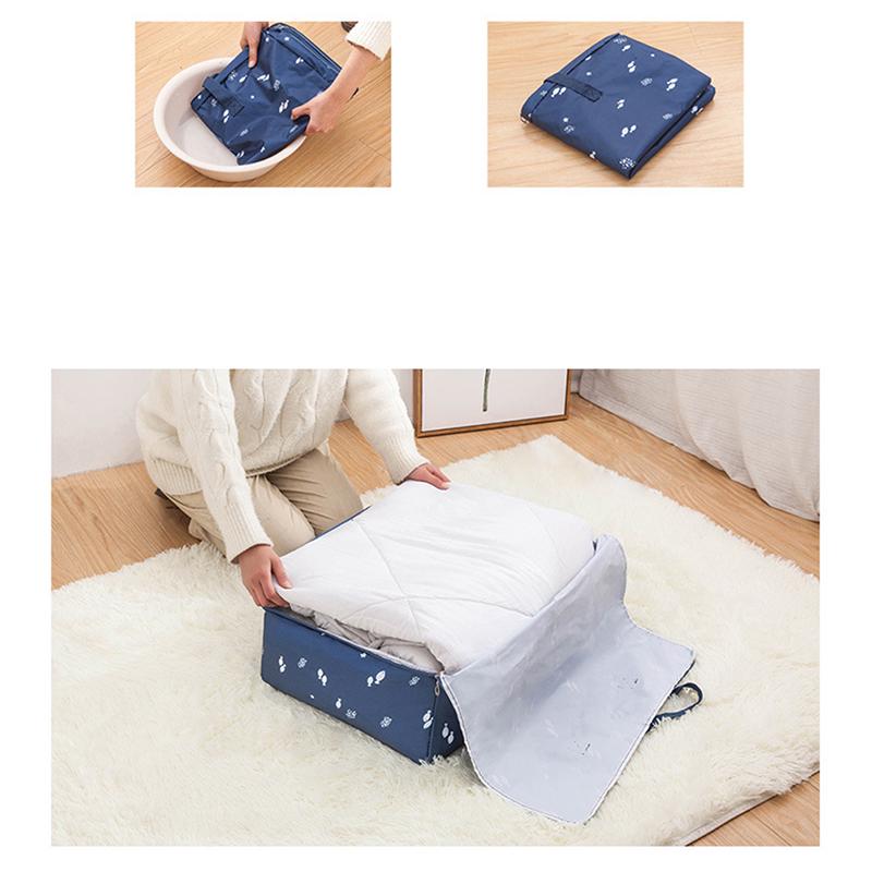 Сумка для хранения одеяла из ткани Оксфорд, дорожная сумка большой вместимости, сумка для организации игрушек