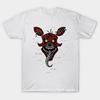 T Shirt Women Five Nights At Freddys Fnaf 4 Nightmare Foxy Harajuku Print Kawaii Tshirt Summer Short Sleeve Female T-Shirt Top Tee