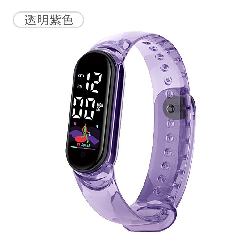 Новые женские часы PU водонепроницаемые наручные часы электронные цифровые Montre Montre Femme уличные светодиодные прозрачные женские мужские часы простые спортивные