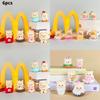 Butter Bear Cute Handicraft Pvc Figurine With Blind Box Packaging For Home Decor