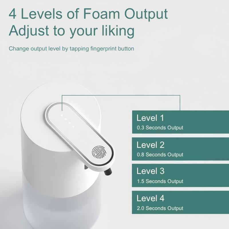 400 мл IPX5 Водонепроницаемая настенная бесконтактная машина-санитайзер для мытья рук Интеллектуальный электрический автоматический сенсорный дозатор мыла