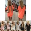 Elegant Women's Pure Color Casual Shorts Set With Backless Top For Effortless Style