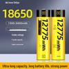 Delipow 18650 12775 мВтч Высокоемкостная литиевая батарея для мощных фонарей