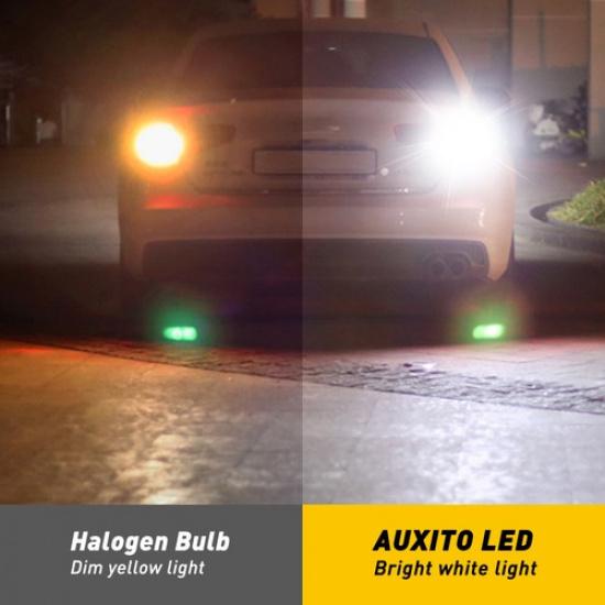 AUXITO LED Backup Reverse Light Bulbs 921 T15 912 Super Bright Canbus Error Free