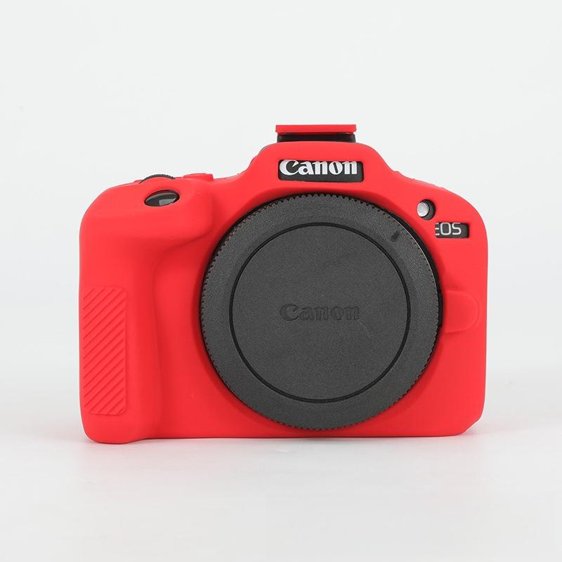 Силиконовый чехол для беззеркальной камеры Canon EOS R100 - Защитная крышка и портативная сумка для фотосъемки