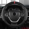 Автомобильный чехол на руль из углеродного волокна для Nissan Qashqai J11 Nissan X-trail T32 Golf 7 Tiguan Kia Optima