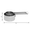 KINGHOFF KH-4025 KITCHEN MEASURING SET