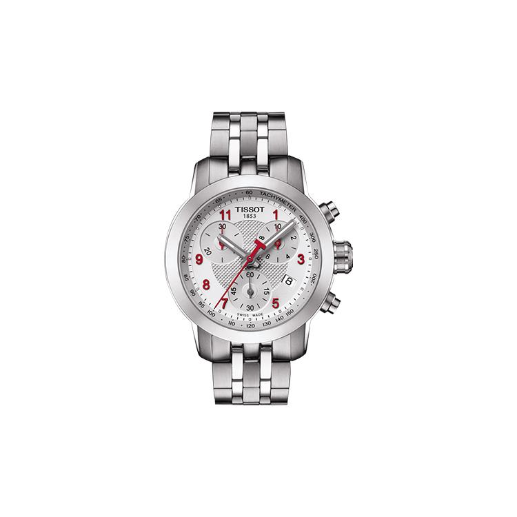 Tissot Женские часы 200м Водонепроницаемые, Кварцевый механизм, 35мм, Серебристый циферблат, Корпус из нержавеющей стали, Стальной браслет T055.217.11.032.00