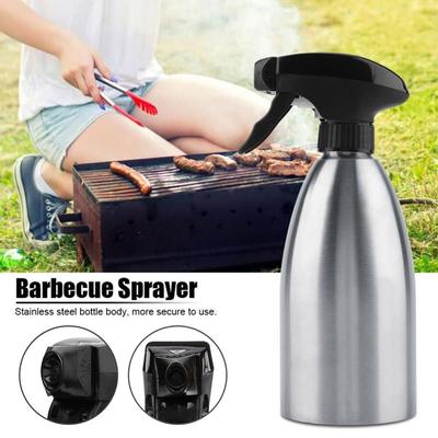 Высококачественный распылитель для масла из нержавеющей стали объемом 500 мл, распылитель для оливкового масла для барбекю