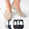 Летние дышащие невидимые носки-лодочки, нескользящие мужские бесшовные силиконовые носки до щиколотки с низким вырезом, короткие носки-невидимки