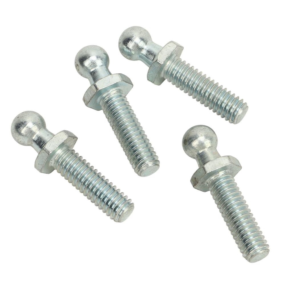 4Pcs 10mm   Studs 5Celsius16‑18 Thread High Hardness Rugged Stable   Studs Washers Kit for Tool Boxes RVs Cars
