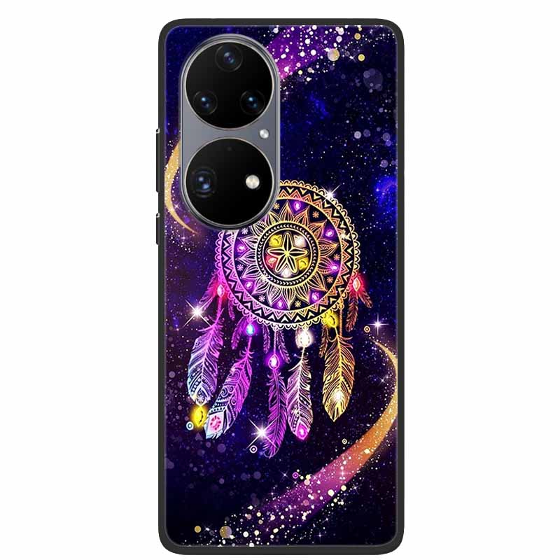 Чехол для телефона Huawei P50 Pro Чехол Мягкий Силикон Крутой coque Для Huawei P50Pro P50 Pro 5G Задние Чехлы P 50 Pro Модный TPU Fundas