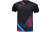 Li Ning Футболка Коллекция Бадминтон Унисекс Черный AAYU129-1