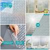 Matte Window Film Privacy Self Adhesive Static Cling 3D Stained Glass Decorative Rainbow Sticker Removable Anti-Uv Vinyl Cover Quality