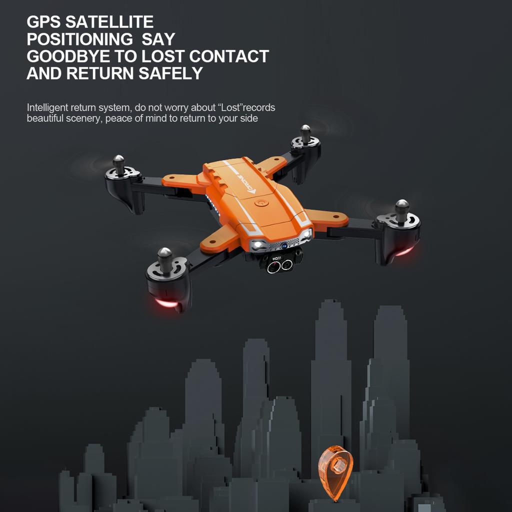 Дрон с дистанционным управлением по GPS и камерой 4K, двойная камера, 5GWIFI, предотвращение препятствий, двойной оптический GPS