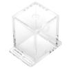 200ml Water Cooling Tank Transparent Acrylic Water Cooling Reservoir 3 Holes G1/4 Interface for Computer Water Cooler System