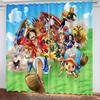 One Piece рождественские подарки комиксы печатные домашний декор гостиная спальня шторы для затемнения кухонные принадлежности