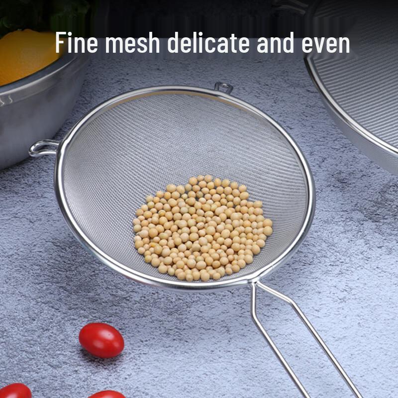 Stainless Steel Fine Mesh Kitchen Strainer