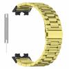 For Huawei Band 8/Band 8 NFC/Band 9/Band 9 NFC Smartwatch Strap Repair Part Watch Strap 3-Bead Stainless Steel Band Replacement