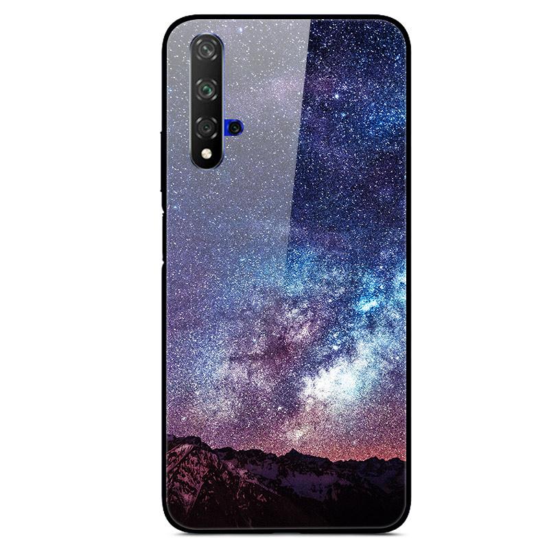 For Huawei Nova 5T Case Tempered Glass Cover 3D Cat Printing Case For Huawei Nova 5T 2019 5 T Phone Case For Huawei Nova5T Cover