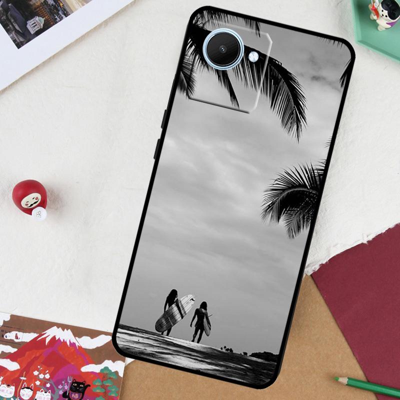 Волна для серфинга Чехол для Realme 14 Pro Plus 13 10 11 12 GT 6 5 6T GT7 Pro C61 C55 C53 C51 C21Y C25S C67 C75