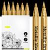 Gold Gold Marker 2 Waterproof Line Acrylic White Brush Name Tire White Letter Tire White Magic Manga Pen for and Tires Pen, Pen, Tips, Ink/Quick