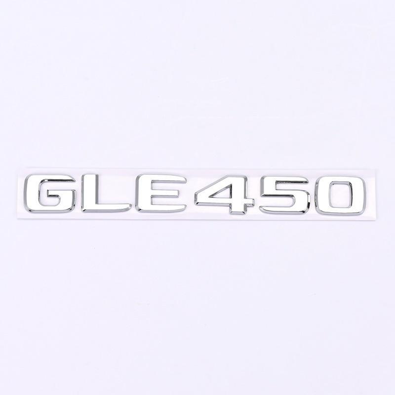 Совместимо с новыми Mercedes GLE320, GLE400, GLE450, GLE500 Наклейки с цифрами на задний значок