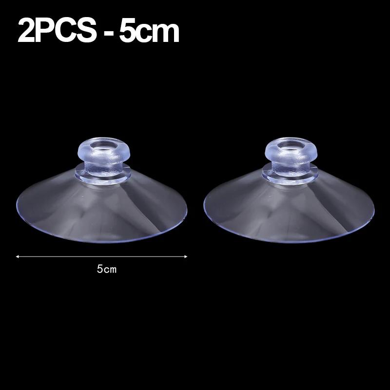 Mushroom Head Clear Suction Cups PVC Adhesive Sucker Holders Hanging Hooks Home Organizer Suction Pads Window Glass Table Decor