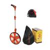 Walking Measure Measuring Wheel Foldable Road Measure Orange Distance Measuring Instrument Road Counter Wheel Measure