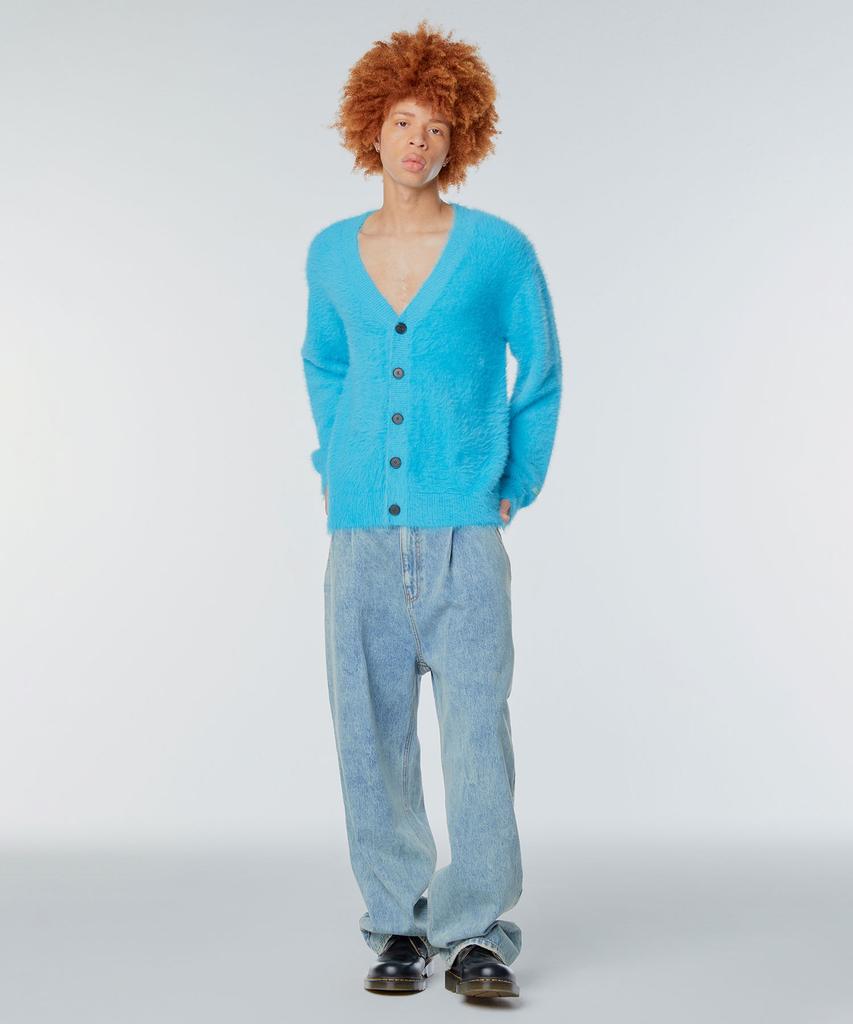 INSTANTFUNK Ms Snow Washed Wide Denim Pants
