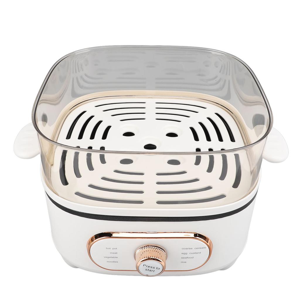 2-уровневая электрическая пароварка 1200 Вт 10,5 л штабелируемая многоцелевая плита электрическая горячая кастрюля с функцией приготовления на пару