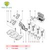 4X New Piston Cooling Oil Jet For Renault F9Q Opel Nissan 1.9D 1.9dCi 1.9dTi 1998 1999 2000 2001-2010 7700109893 7700109892