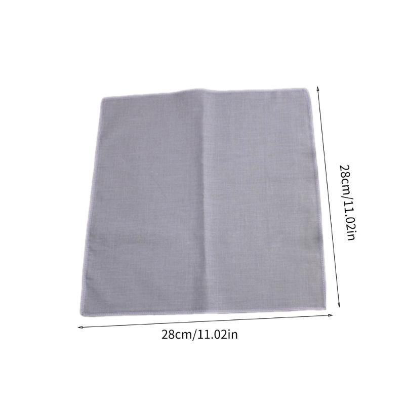 Платок 28x28 см, квадратный, цвет tie-dye, однотонный, для женщины, джентльмена